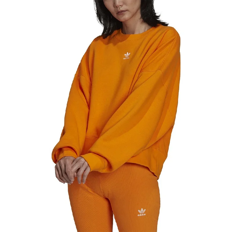 Extra Savings Adidas Adicolor Essentials Fleece Women's Sweatshirt Bright Orange