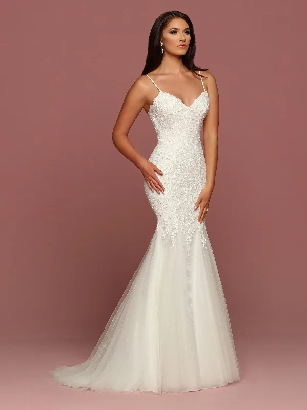 Get It Before It’s Gone Davinci Bridal 50498 Fitted Lace Mermaid Wedding Dress Tulle Skirt Embellished V Neck Get It Before It’s Gone Davinci Bridal 50498 Fitted Lace Mermaid Wedding Dress Tulle Skirt Embellished V Neck