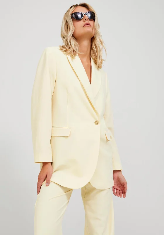 Deal Zone JJXX Mary Double Breasted Blazer, Seedpearl