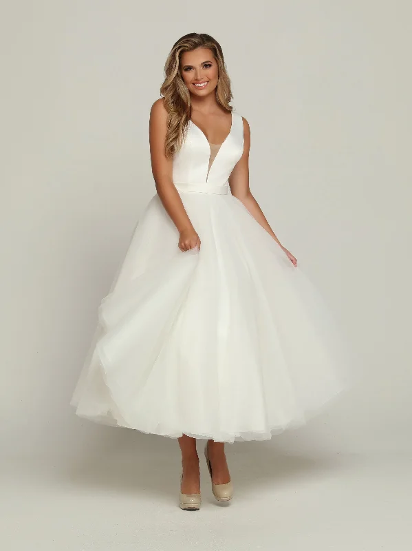 Savings Bonanza Davinci Bridal 50685 Tea length Ballgown removable skirt wedding dress Bridal Gown Tulle Savings Bonanza Davinci Bridal 50685 Tea length Ballgown removable skirt wedding dress Bridal Gown Tulle