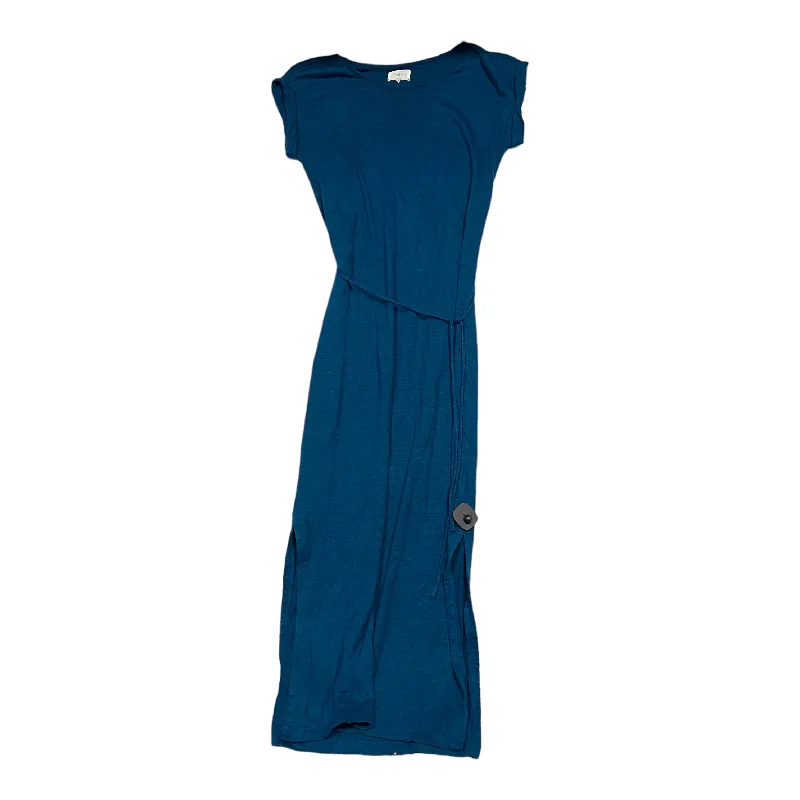 Midnight Madness Dress Casual Maxi By Lou And Grey In Blue, Size: M