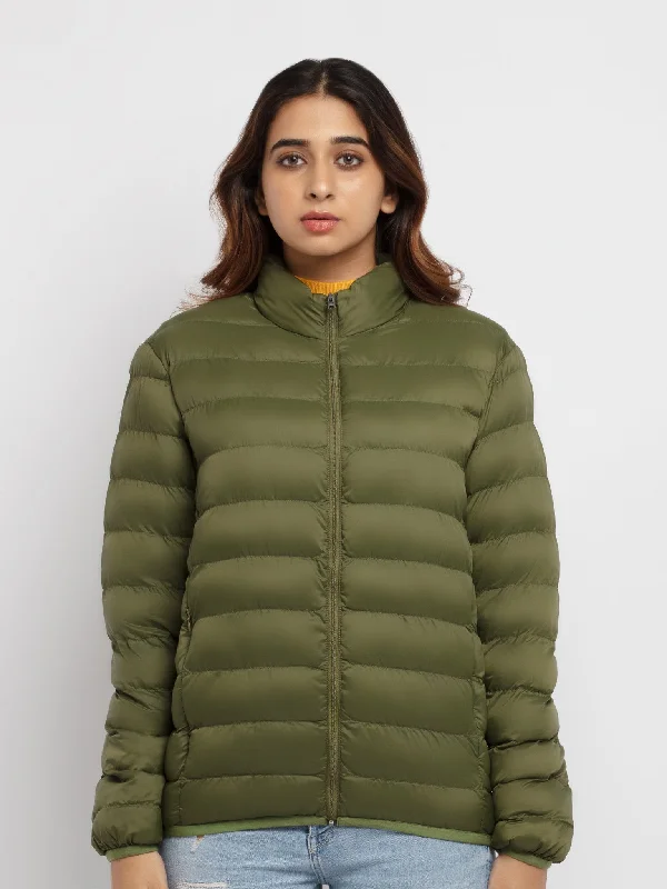 Crazy Deals Women's Quilted Lightweight Jacket With Pouch