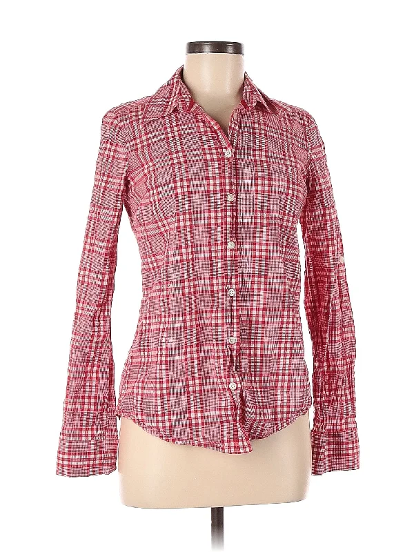Deal Explosion Long Sleeve Button Down Shirt
