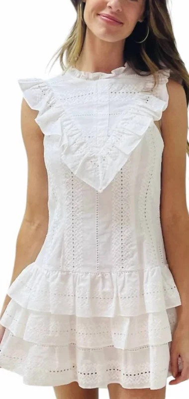Stock Up and Save Marabel Dress In White