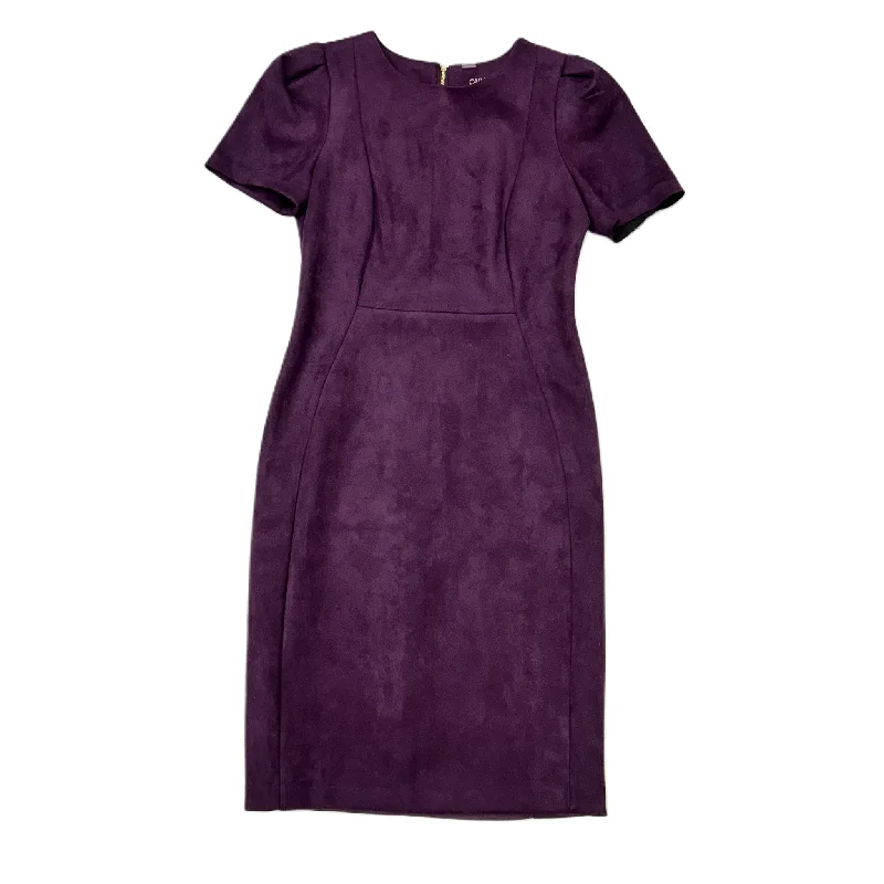 Deal Dash Dress Work By Calvin Klein In Purple, Size: S
