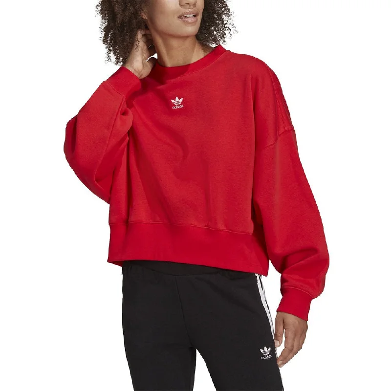 Early Access Adidas Adicolor Essentials Fleece Women's Sweatshirt Vivid Red