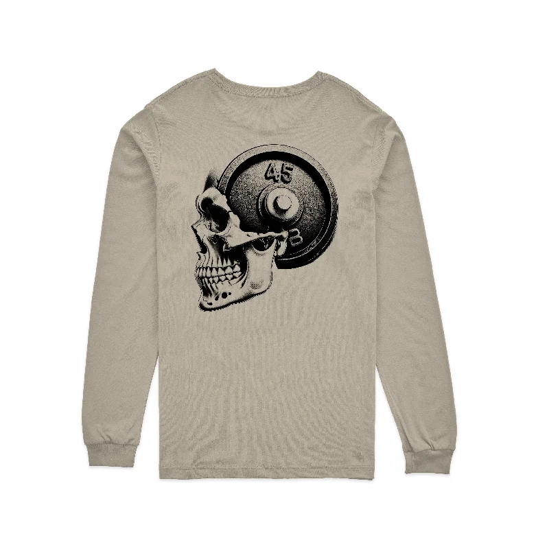 Super Sale Skull Weightlifting Unisex Crewneck Sweatshirt