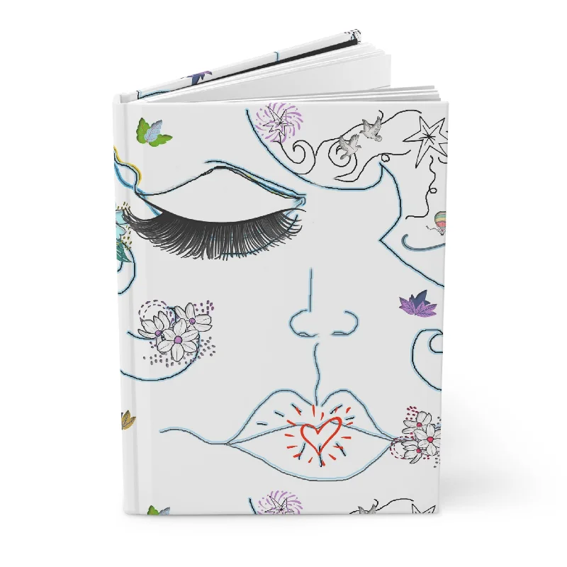 Bonus Savings Hardcover Journal Matte - HEART FACE