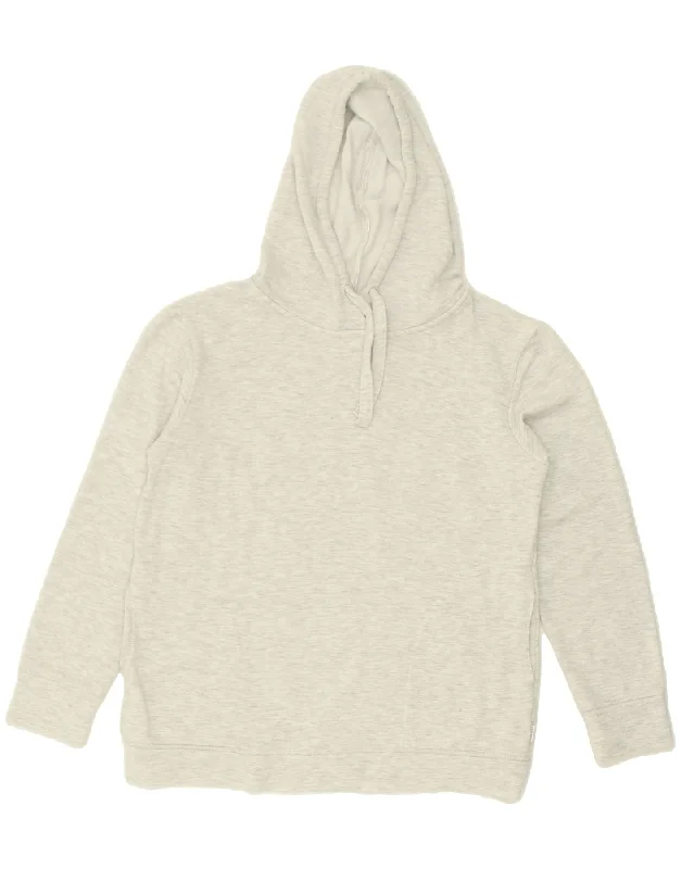 Clearance Items FAT FACE Womens Hoodie Jumper UK 10 Small  Grey Viscose