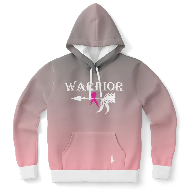 Act Fast Ombre Breast Cancer Warrior Hoodie