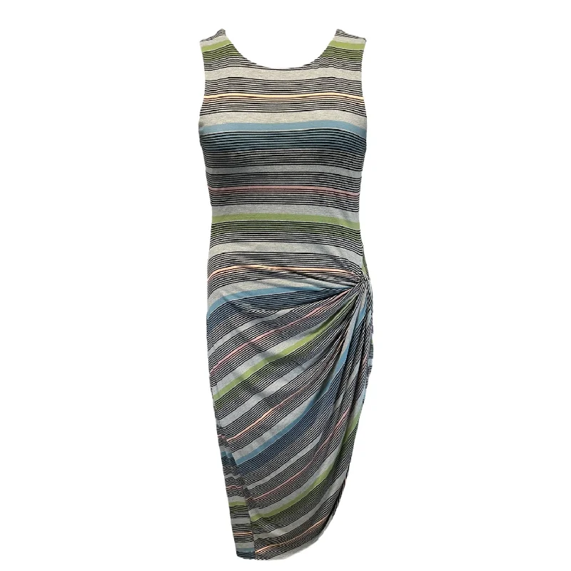 Huge Discounts Dress Casual Midi By Bailey 44 In Striped Pattern, Size: M
