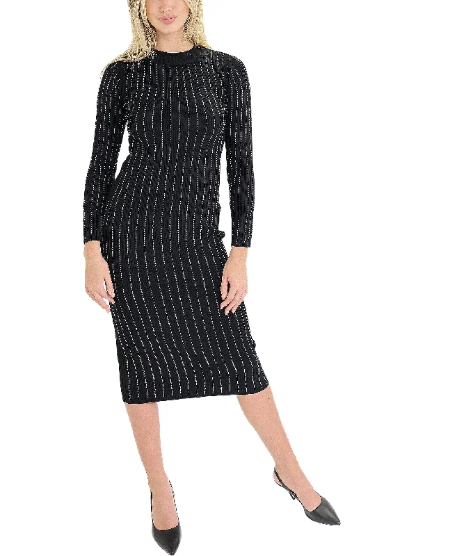 Final Clearance Knit Dress w/ Rhinestones