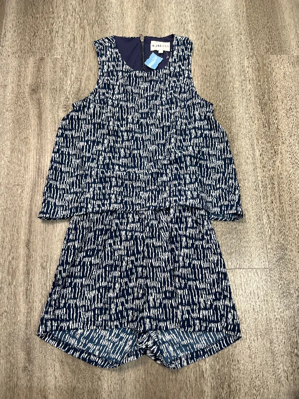 Price Drop Romper By Olive And Oak In Navy, Size: S