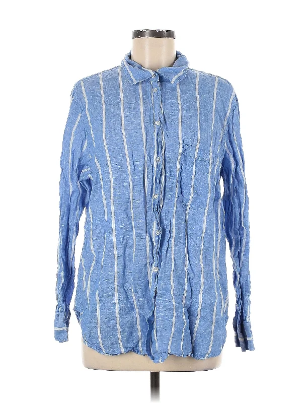 Overstock Long Sleeve Button Down Shirt