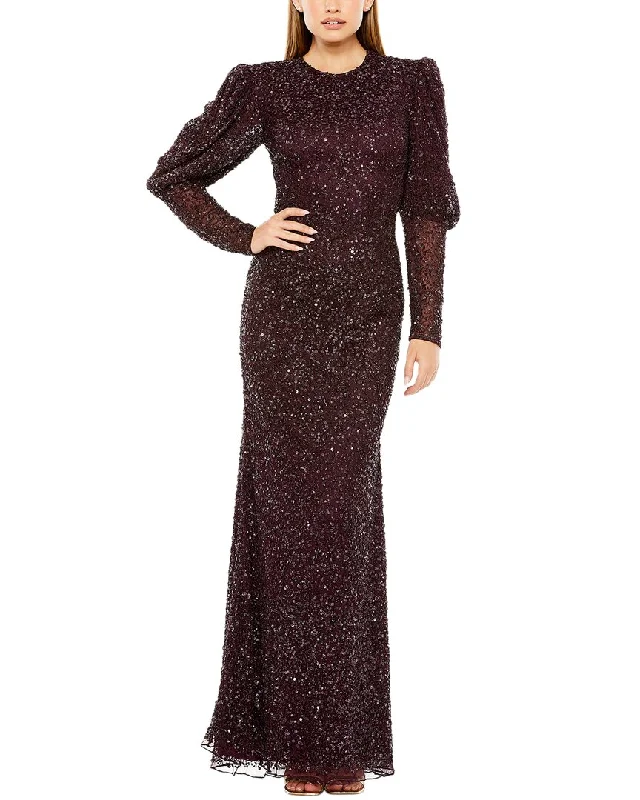 Huge Savings Mac Duggal Column Gown