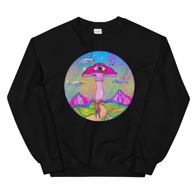 Crazy Deals Happy Place Graphic Sweatshirt