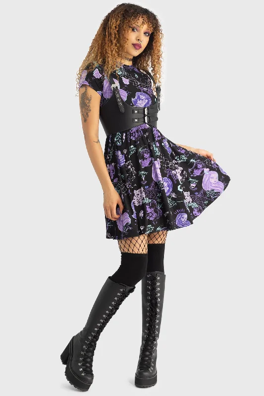 Exclusive Access Ghoul Reunion Aop Mini Dress