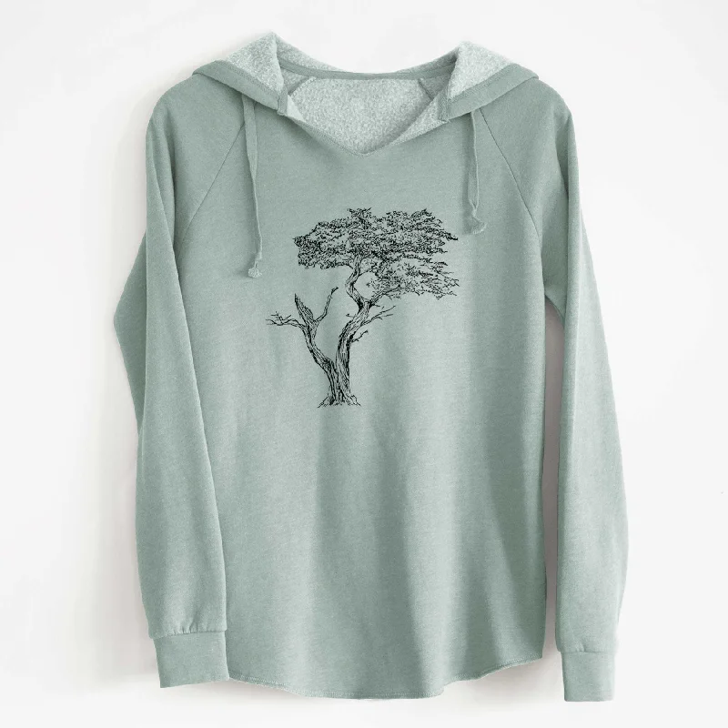 Reduced Prices The Lone Cypress - Cupressus Macrocarpa - Monterey Cypress - Cali Wave Hooded Sweatshirt