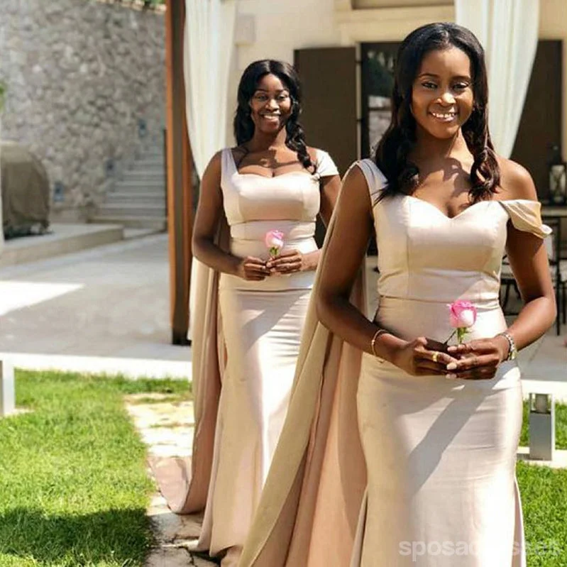 Exclusive Savings Unique Champagne Mermaid Cheap Long Bridesmaid Dresses Online,WG1657 Exclusive Savings Unique Champagne Mermaid Cheap Long Bridesmaid Dresses Online,WG1657