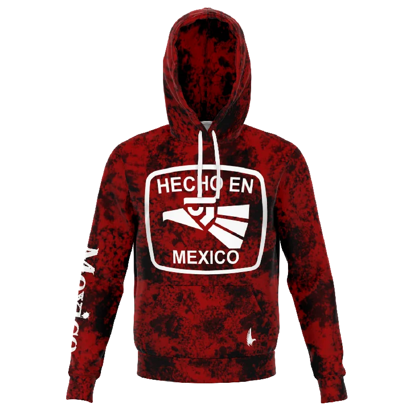 Today’s Deal Hecho En Mexico Hoodie - Red