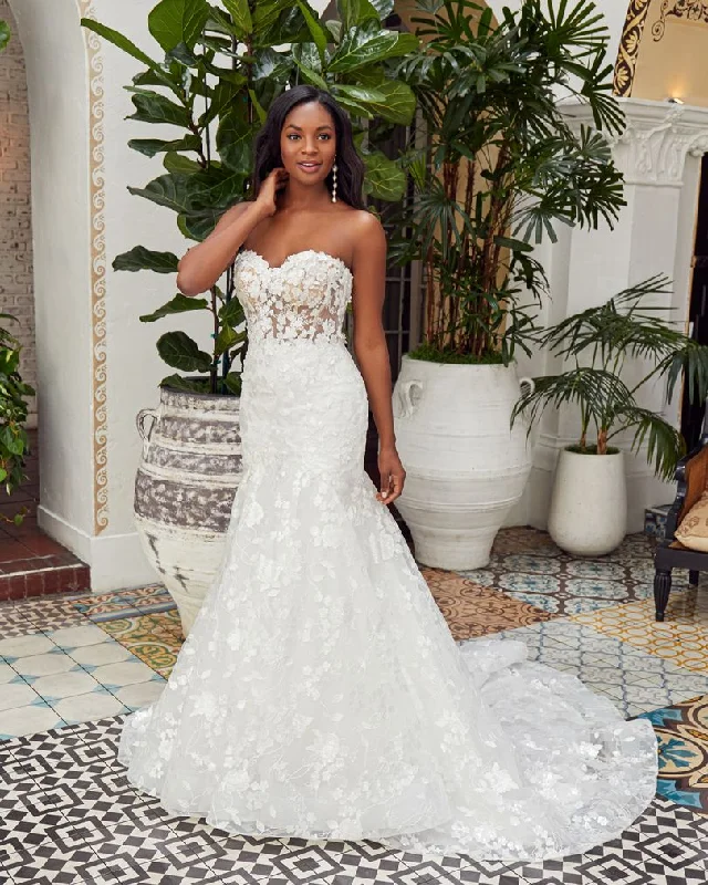 Price Meltdown Casablanca Beloved Maren BL359 Sheer Floral Wedding Dress Bridal Gown Price Meltdown Casablanca Beloved Maren BL359 Sheer Floral Wedding Dress Bridal Gown