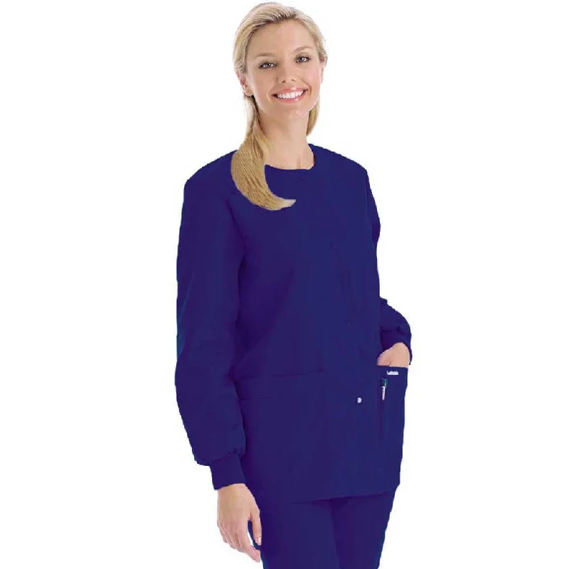Daily Deals Landau Round Neck Warm-up Jacket - 7525 (seasonal colours)