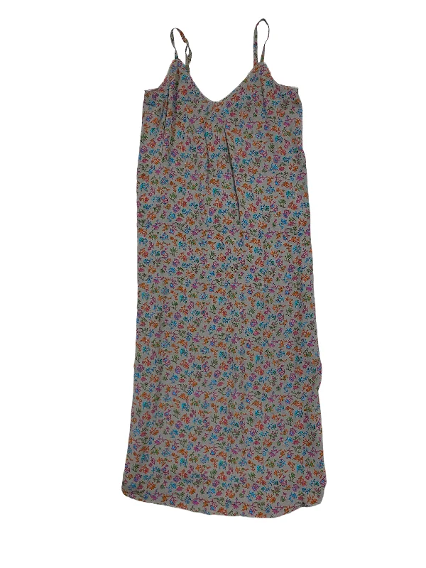 Steals and Deals Dress Party Midi By Vince In Floral Print, Size: Xs