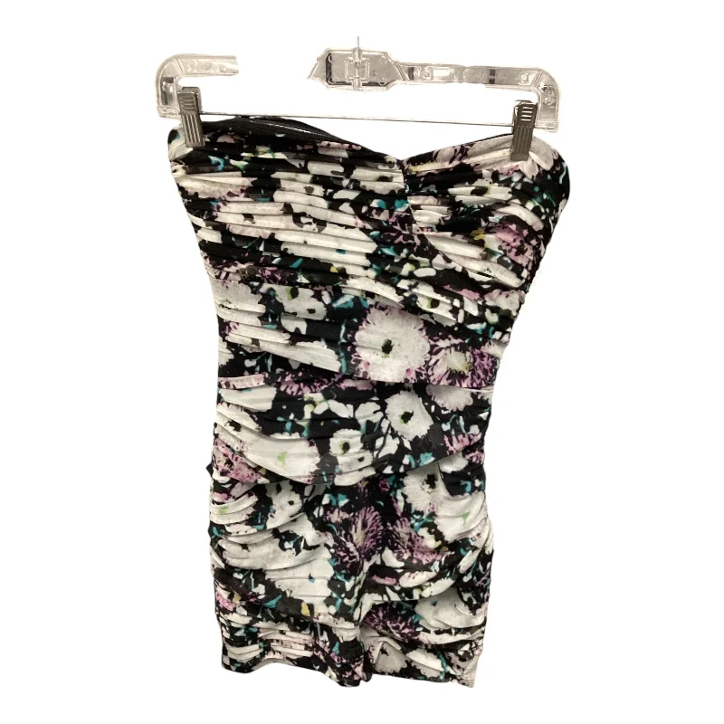 Hurry In Dress Party Short By Bcbgmaxazria In Floral Print, Size: Xs