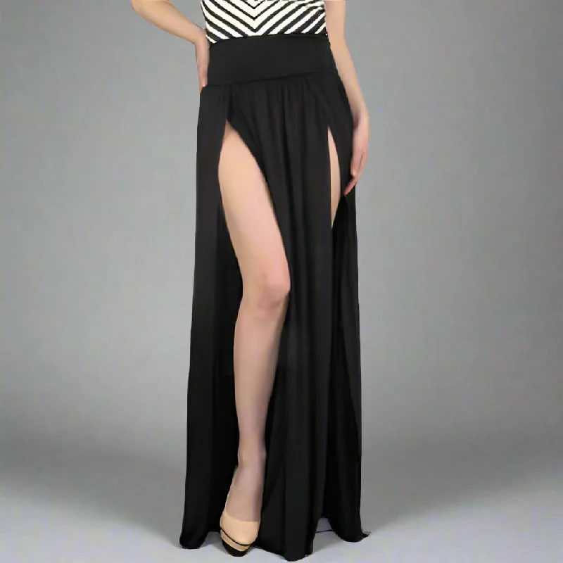 Special Offer Long Skirt With High Splits