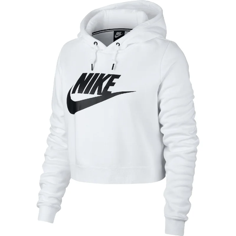 Hurry In Nike Sportswear Rally Women's Cropped Hoodie White