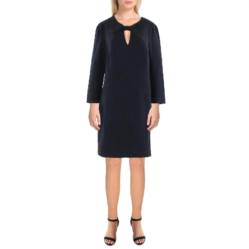 Big Discounts Womens Jacquard Mini Sheath Dress