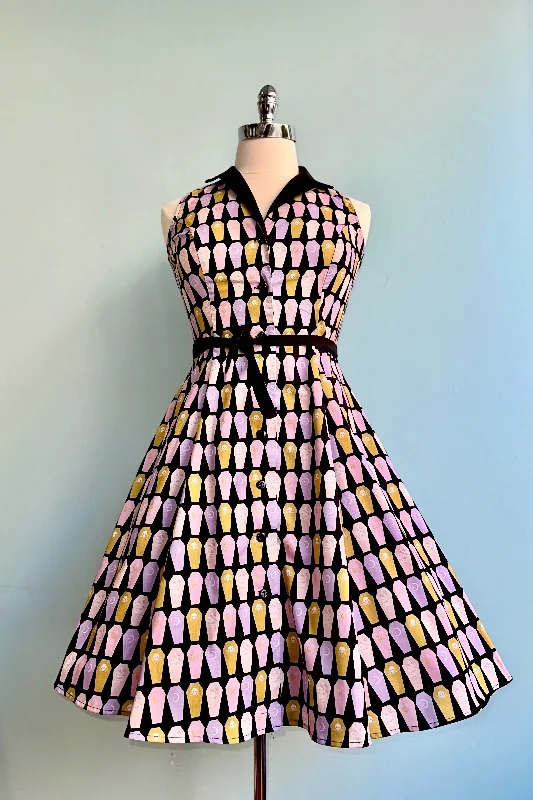 Deal Zone Pastel Coffins Betty Lou Dress by Heart of Haute
