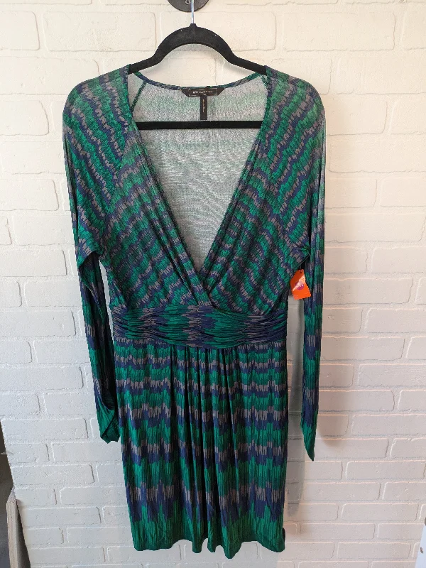 Unbeatable Prices Dress Casual Short By Bcbgmaxazria In Green, Size: L
