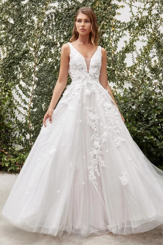 Buy More, Save More Andrea & Leo Gardenia Dress A1028W Shimmer Ball Gown 3D Lace Wedding Dress Bridal Formal Buy More, Save More Andrea & Leo Gardenia Dress A1028W Shimmer Ball Gown 3D Lace Wedding Dress Bridal Formal