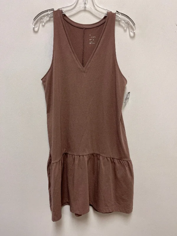 Lowest Prices Dress Casual Short By A New Day In Tan, Size: S