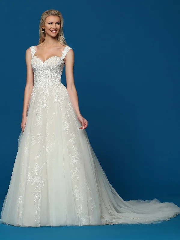 Deep Discounts Davinci Bridal 50654 Size 8 Ivory lace A line Wedding Dress Bridal Gown Deep Discounts Davinci Bridal 50654 Size 8 Ivory lace A line Wedding Dress Bridal Gown