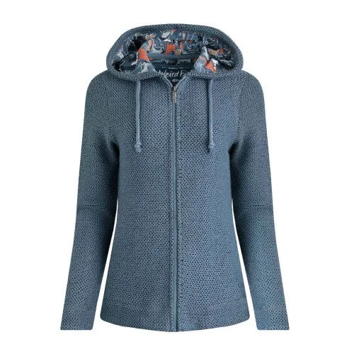 Buy Now Weird Fish Womens/Ladies Chicoa Macaroni Full Zip Hoodie