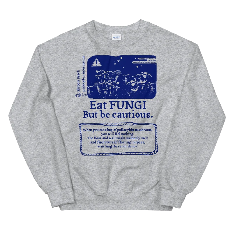 Deal Frenzy Eat Fun Guy Graphic Sweatshirt