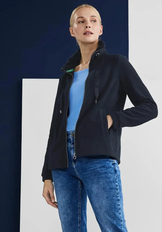 Markdown Madness Street One Full Zip Fleece Jacket, Deep Blue