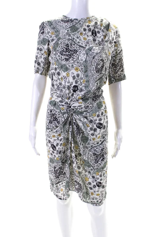 Reduced Prices Etoile Isabel Marant Womens Floral Print Bardeny Dress Multi Colored