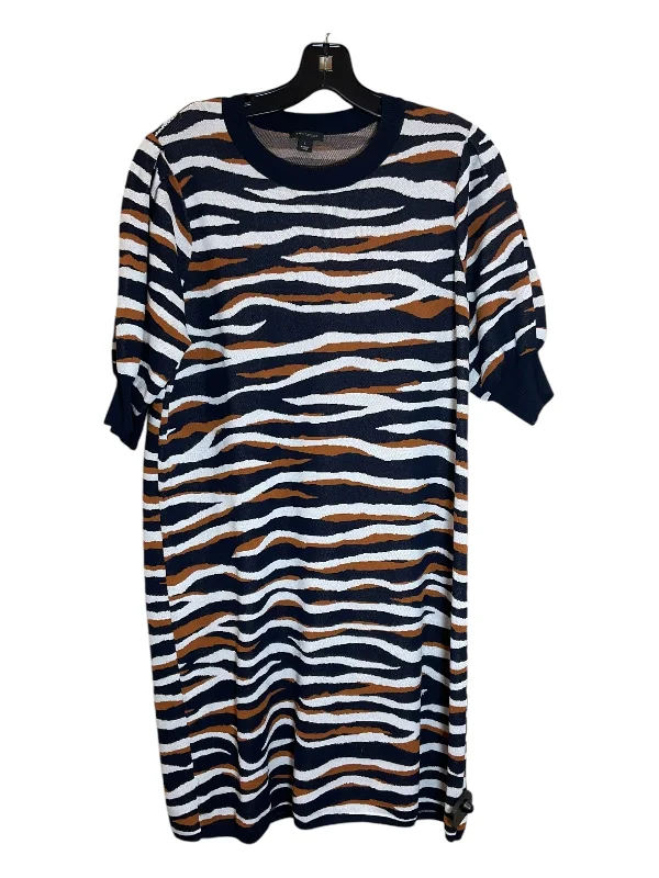 Great Deals Dress Casual Short By Ann Taylor In Animal Print, Size: L