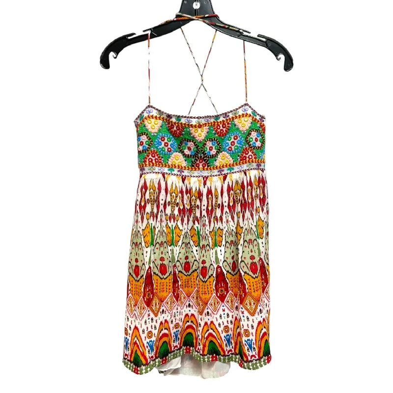 TIME-Limited Offer Dress Casual Short By Zara In Multi-colored, Size: L