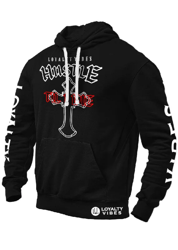YEAR-End Clearance Hustle Til I Die Hoodie