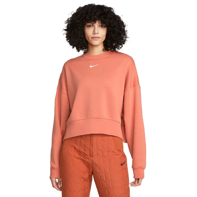 Quick Sale Nike Sportswear Collection Essentials Women's Sweatshirt Madder Root