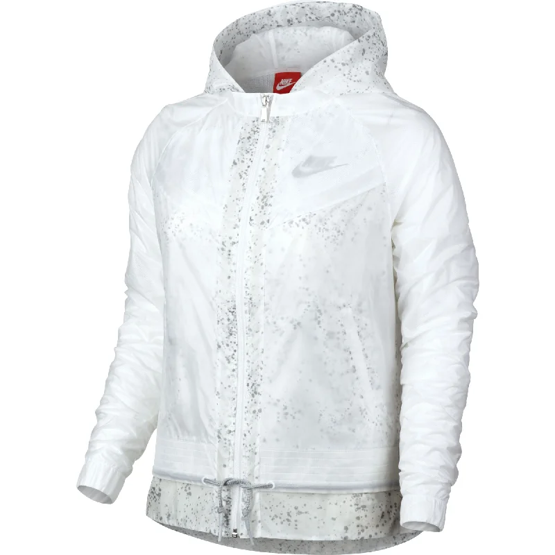Limited Edition Nike Windrunner Splatter Women's Jacket White