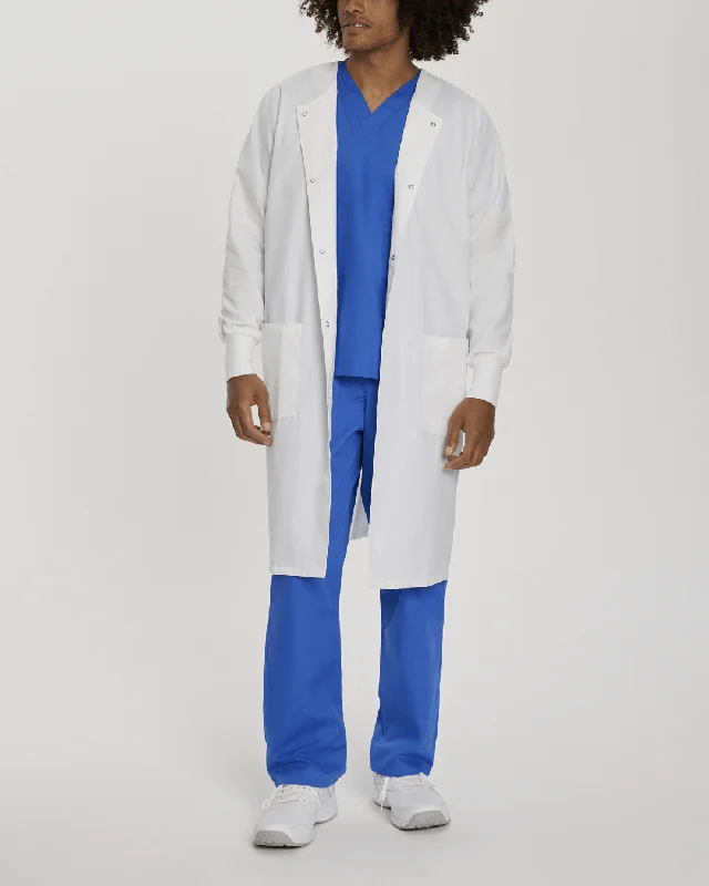 Can't Be Beat Unisex 2-Pocket Full-Length Lab Coat - 3178