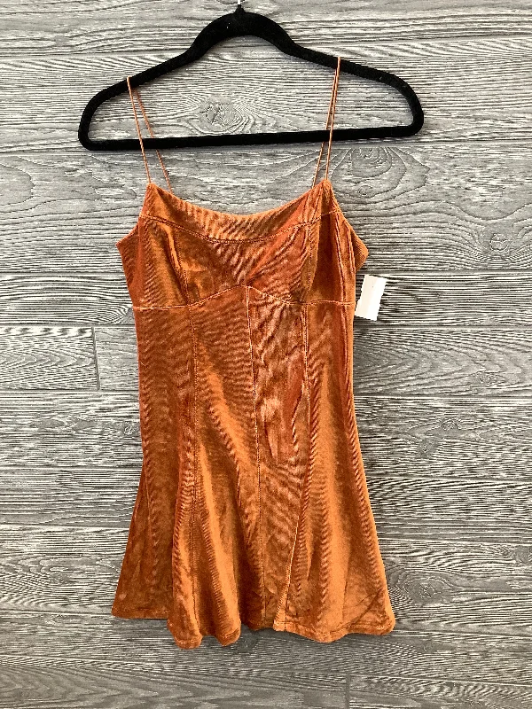 Exclusive Savings Dress Casual Short By Wild Fable In Orange, Size: S