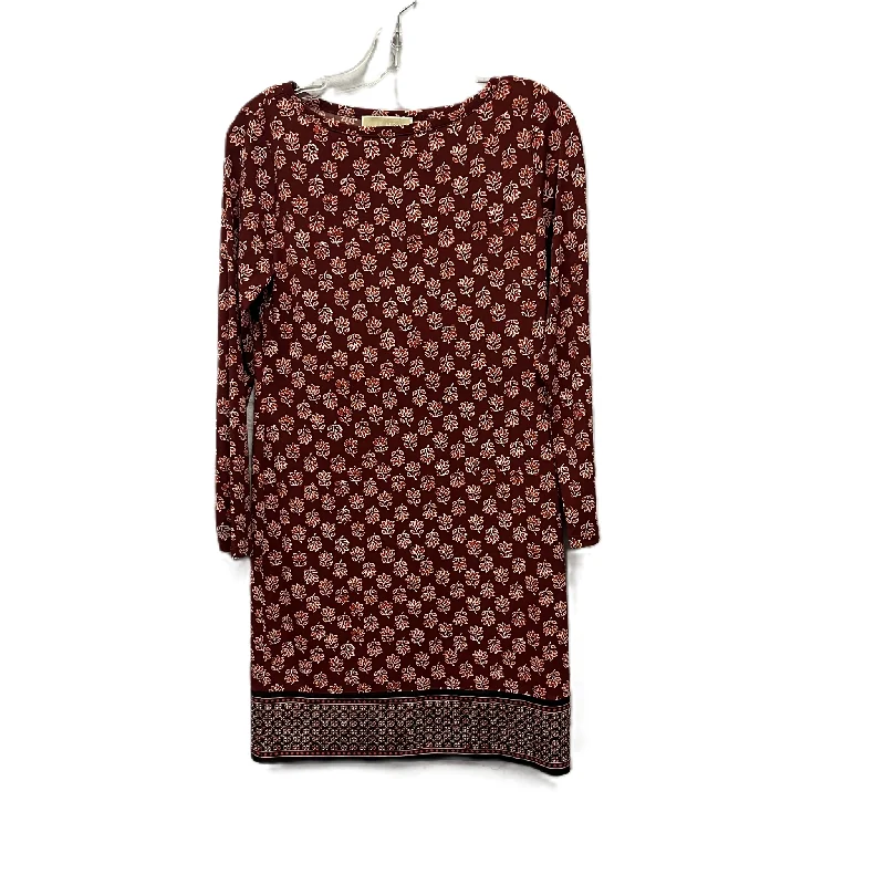 Massive Deals Dress Casual Midi By Michael By Michael Kors In Orange, Size: Xs