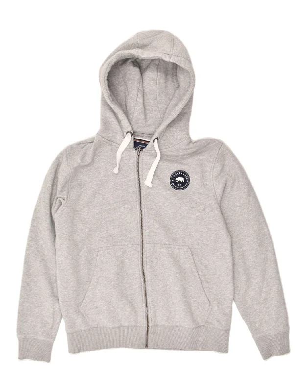 Limited Quantity SOUL CAL Womens Zip Hoodie Sweater UK 20 2XL Grey Cotton