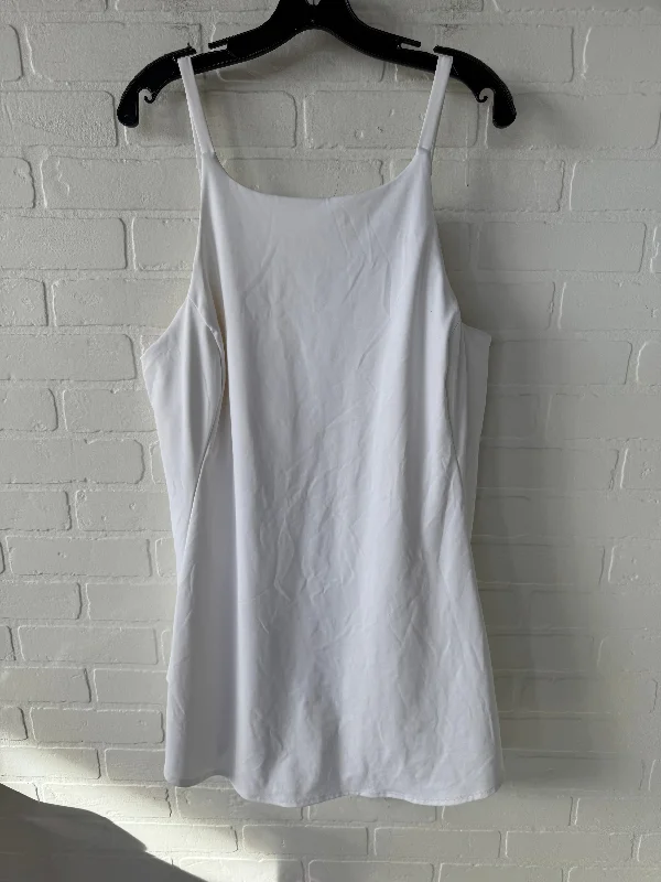 Online Only Athletic Dress By Old Navy In White, Size: 2x